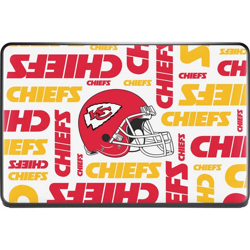 NFL Kansas City Chiefs White Blast Google Pixelbook Go Skin